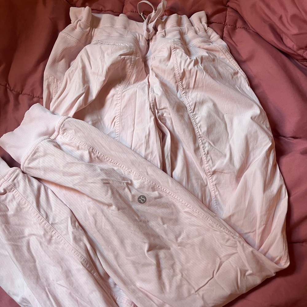 Lululemon dance studio joggers, Strawberry milkshake, worn few times